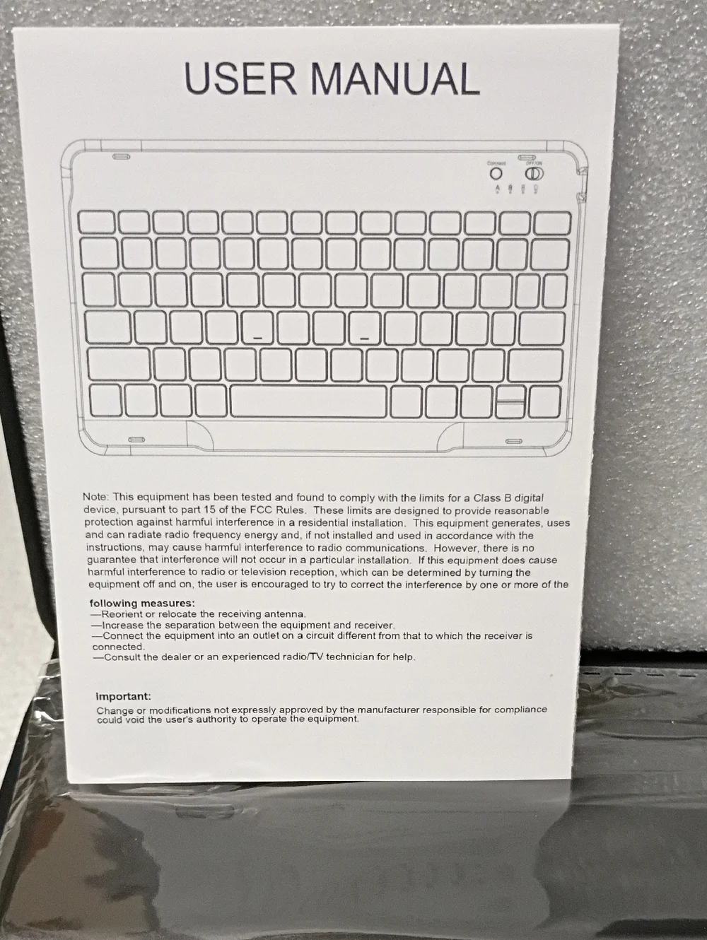 Wireless Keyboard Case